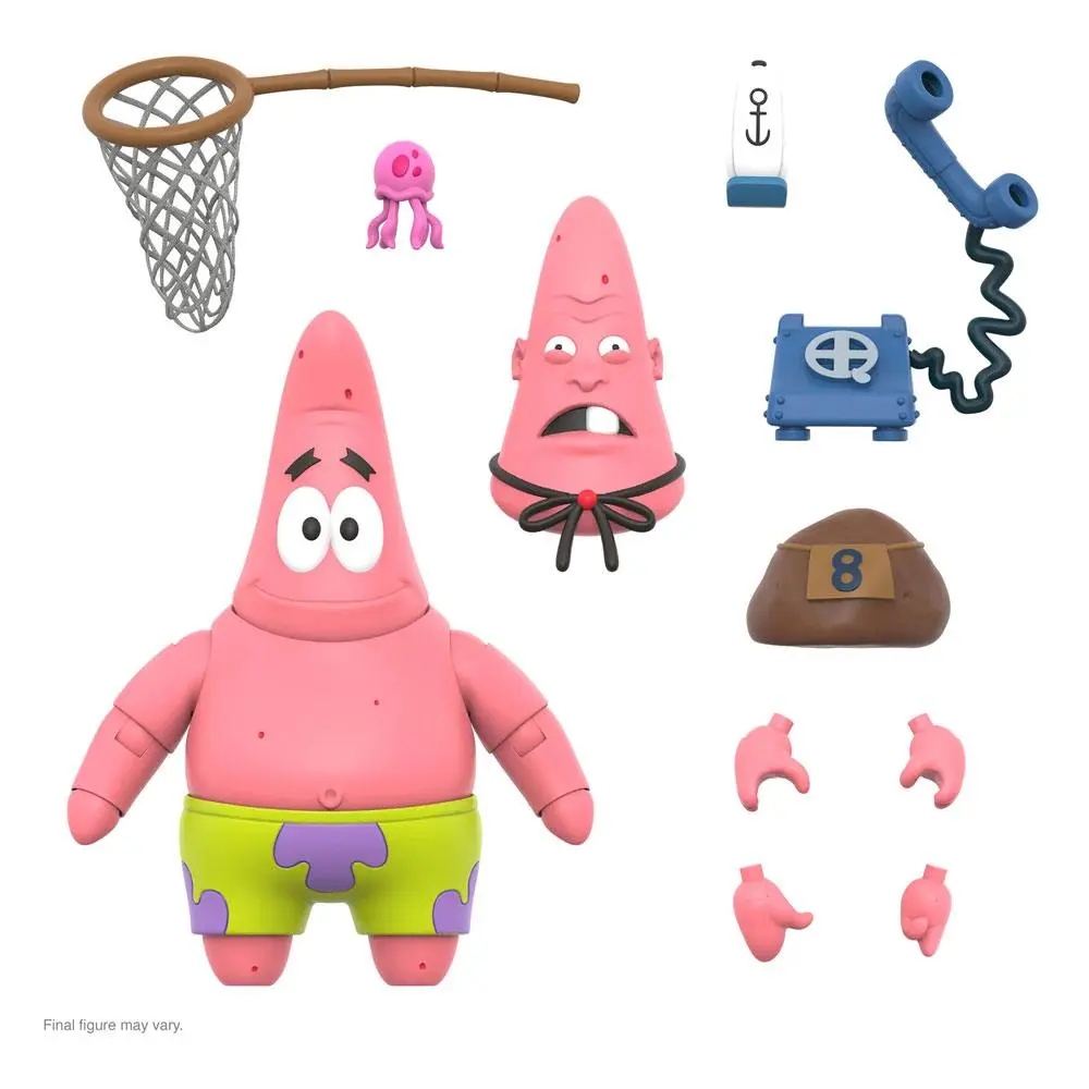 SpongeBob Schwammkopf Ultimates Actionfigur Patrick 18 cm termékfotó