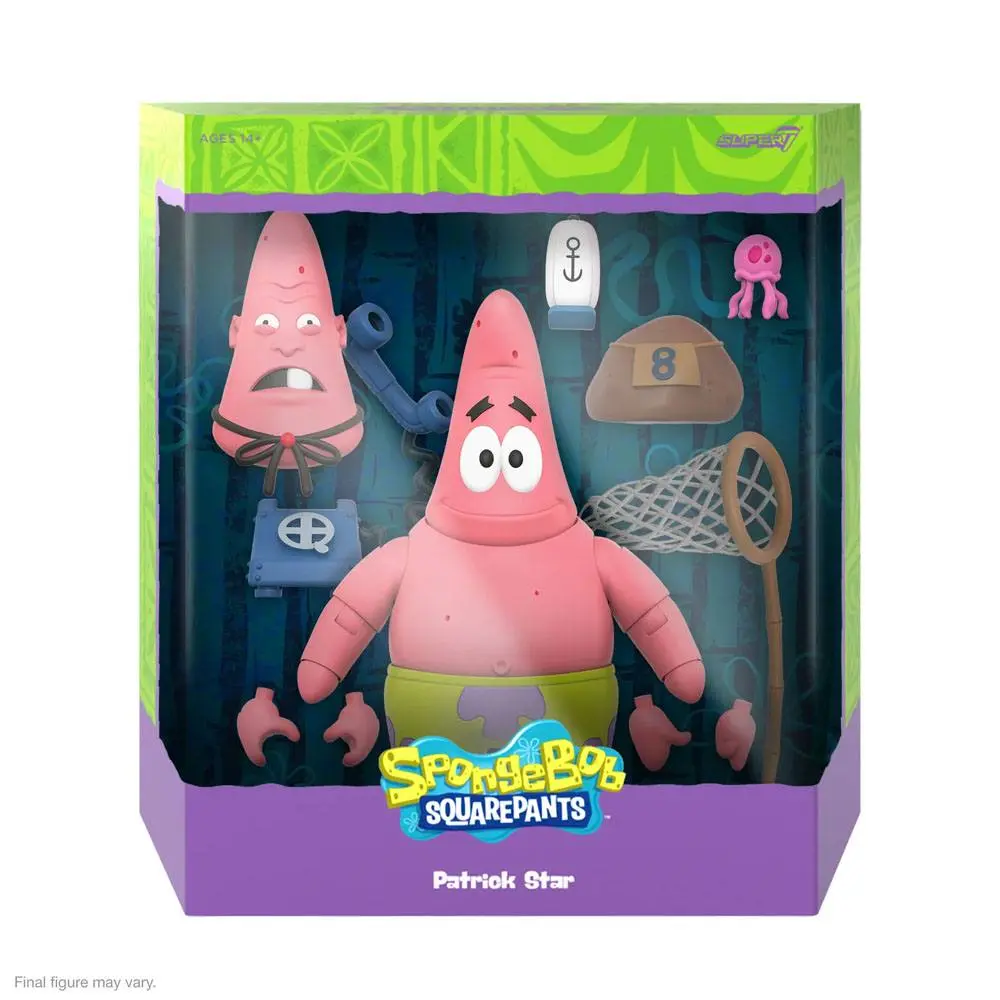 SpongeBob Schwammkopf Ultimates Actionfigur Patrick 18 cm termékfotó