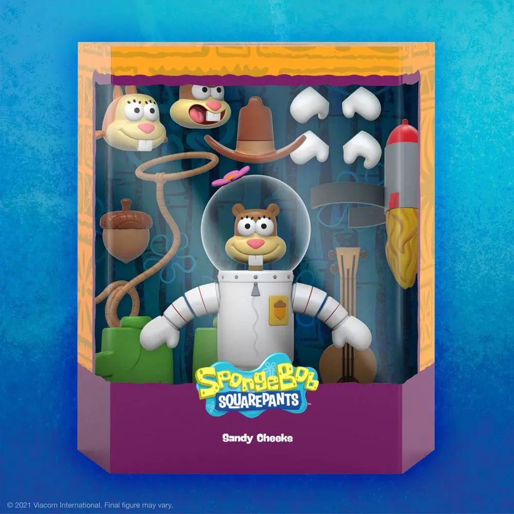 SpongeBob Schwammkopf Ultimates Actionfigur Sandy Cheeks 18 cm termékfotó