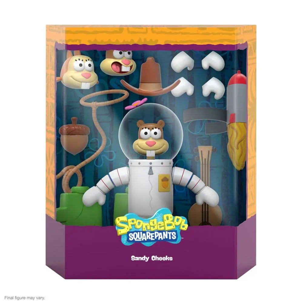 SpongeBob Schwammkopf Ultimates Actionfigur Sandy Cheeks 18 cm termékfotó