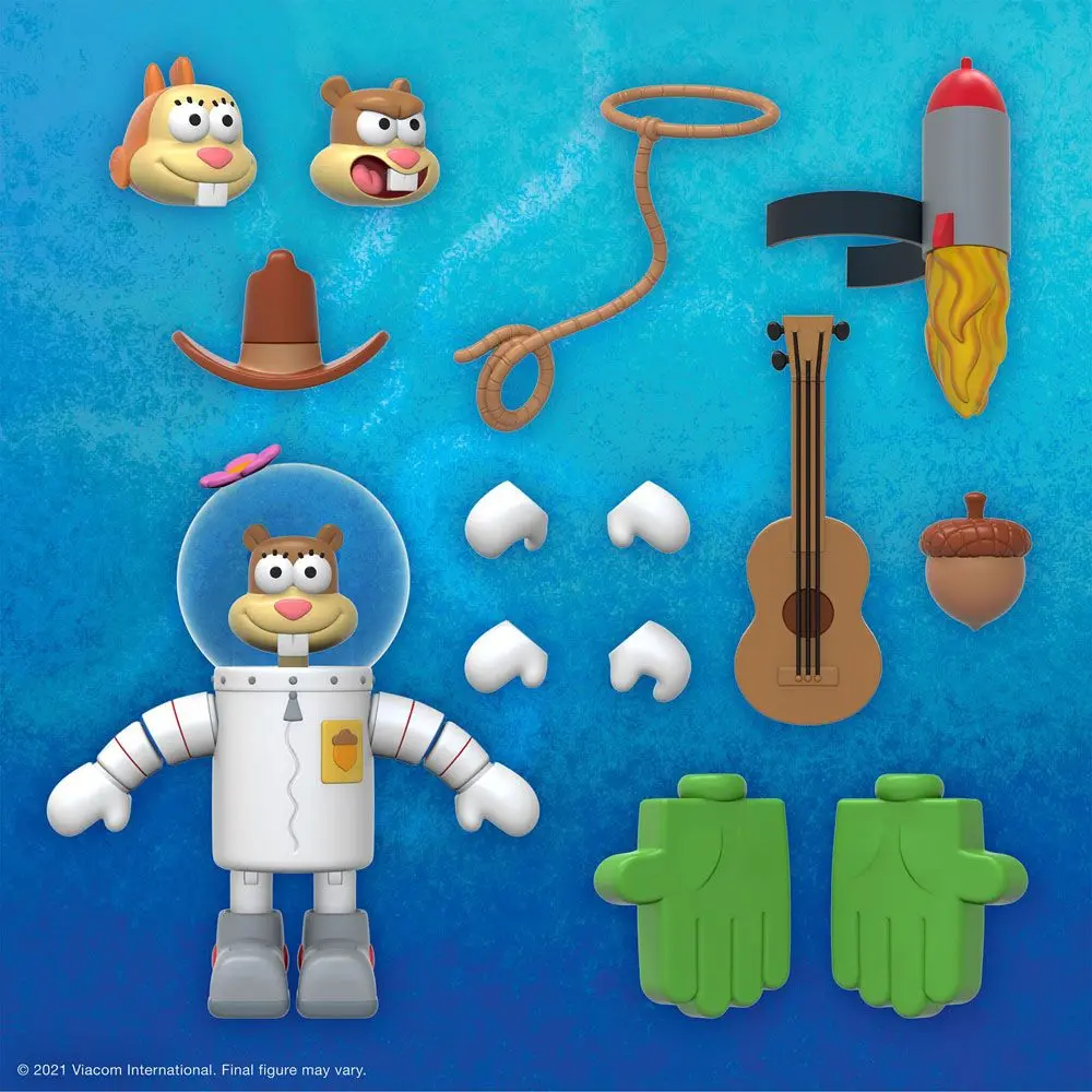 SpongeBob Schwammkopf Ultimates Actionfigur Sandy Cheeks 18 cm termékfotó