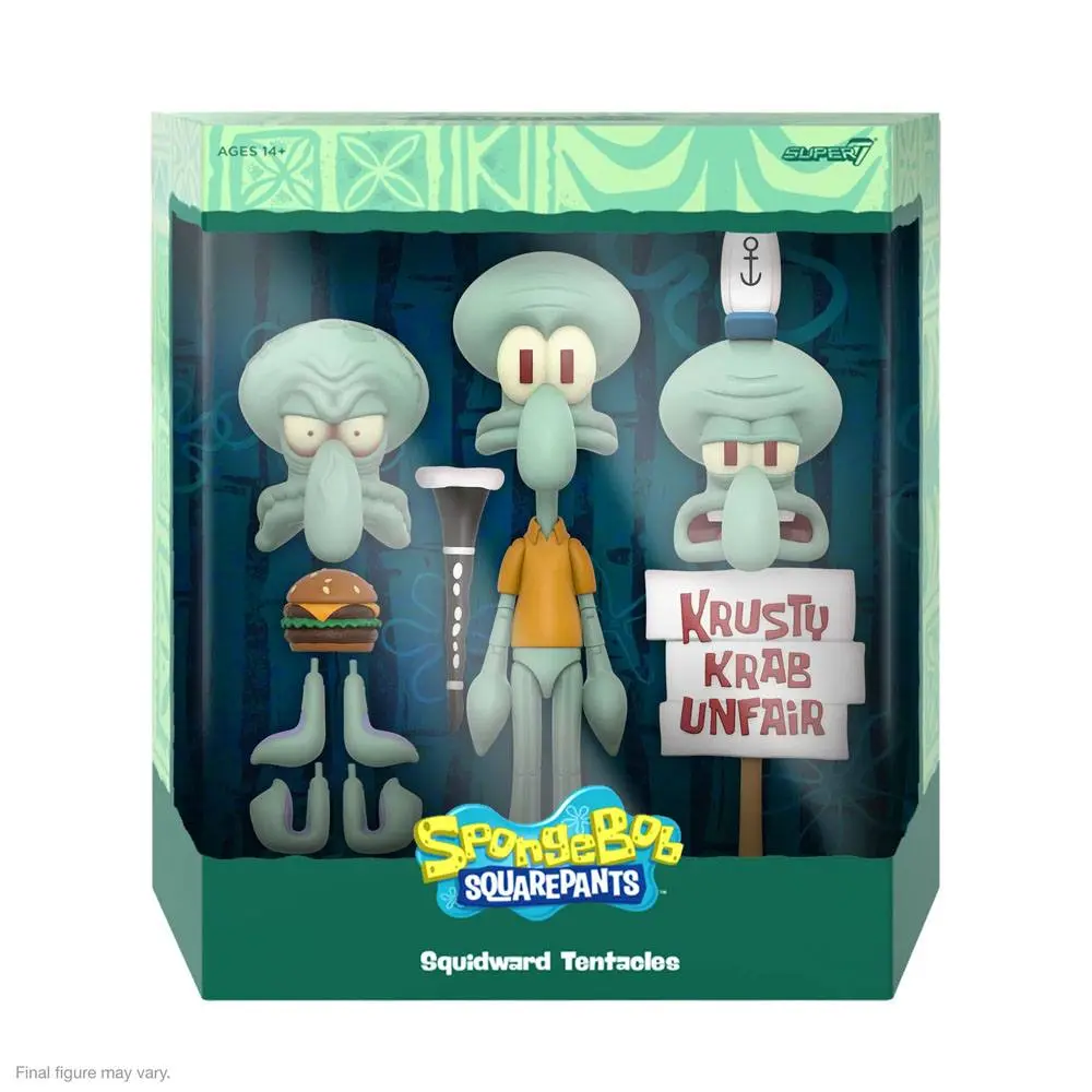 SpongeBob Schwammkopf Ultimates Actionfigur Squidward 18 cm termékfotó