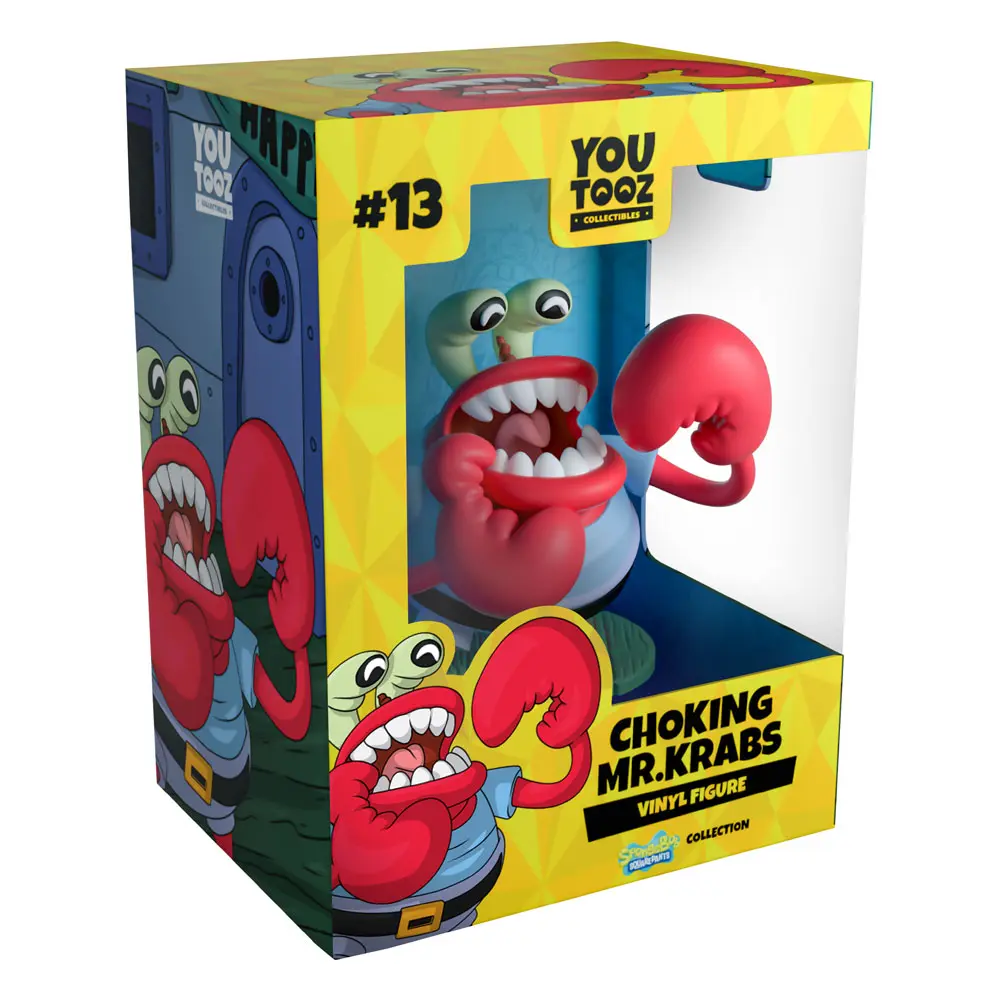 SpongeBob Vinyl Figur Choking Mr. Krabs 9 cm Produktfoto