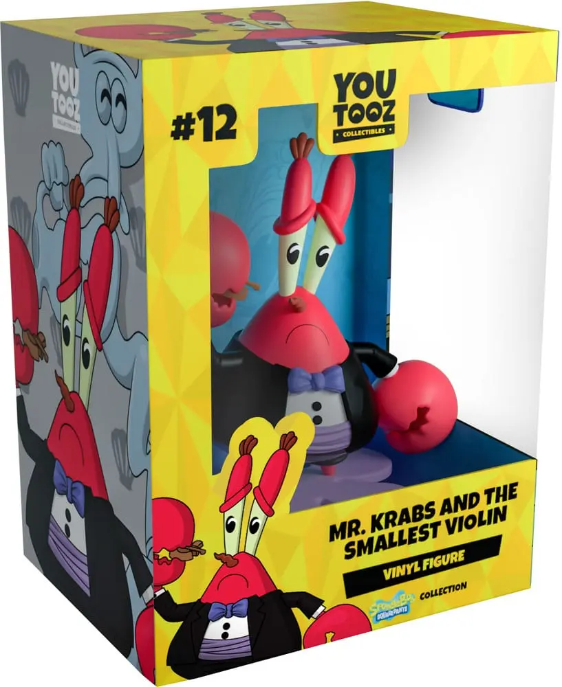 SpongeBob Vinyl Figur Mr. Krabs and The Smallest Violin 11 cm Produktfoto