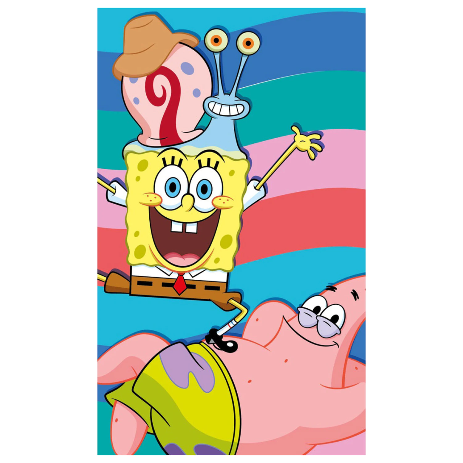 SpongeBob Boo-Kini Bottom Handtuch Gesichtstuch, Tuch Produktfoto