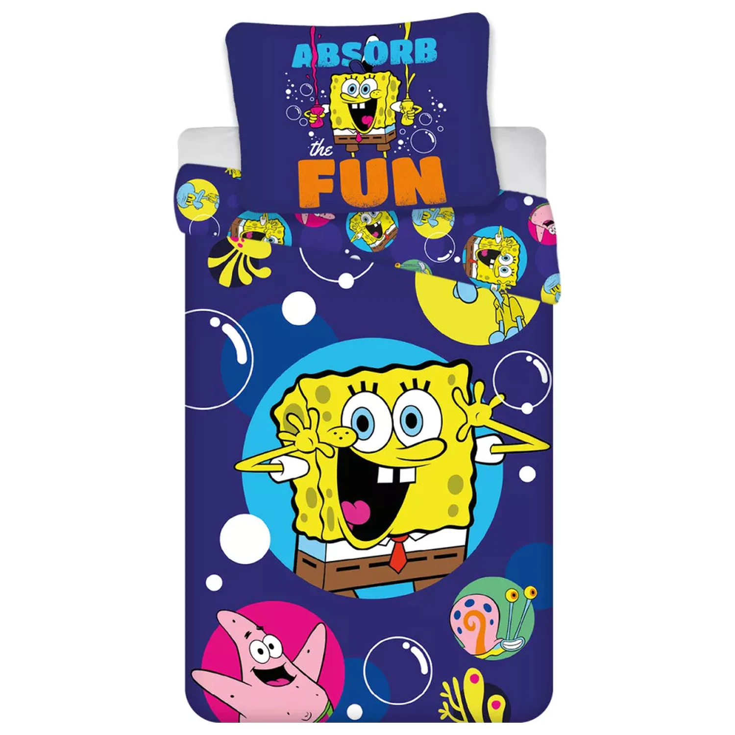 SpongeBob Fun Kleinkind Bettbezug Produktfoto