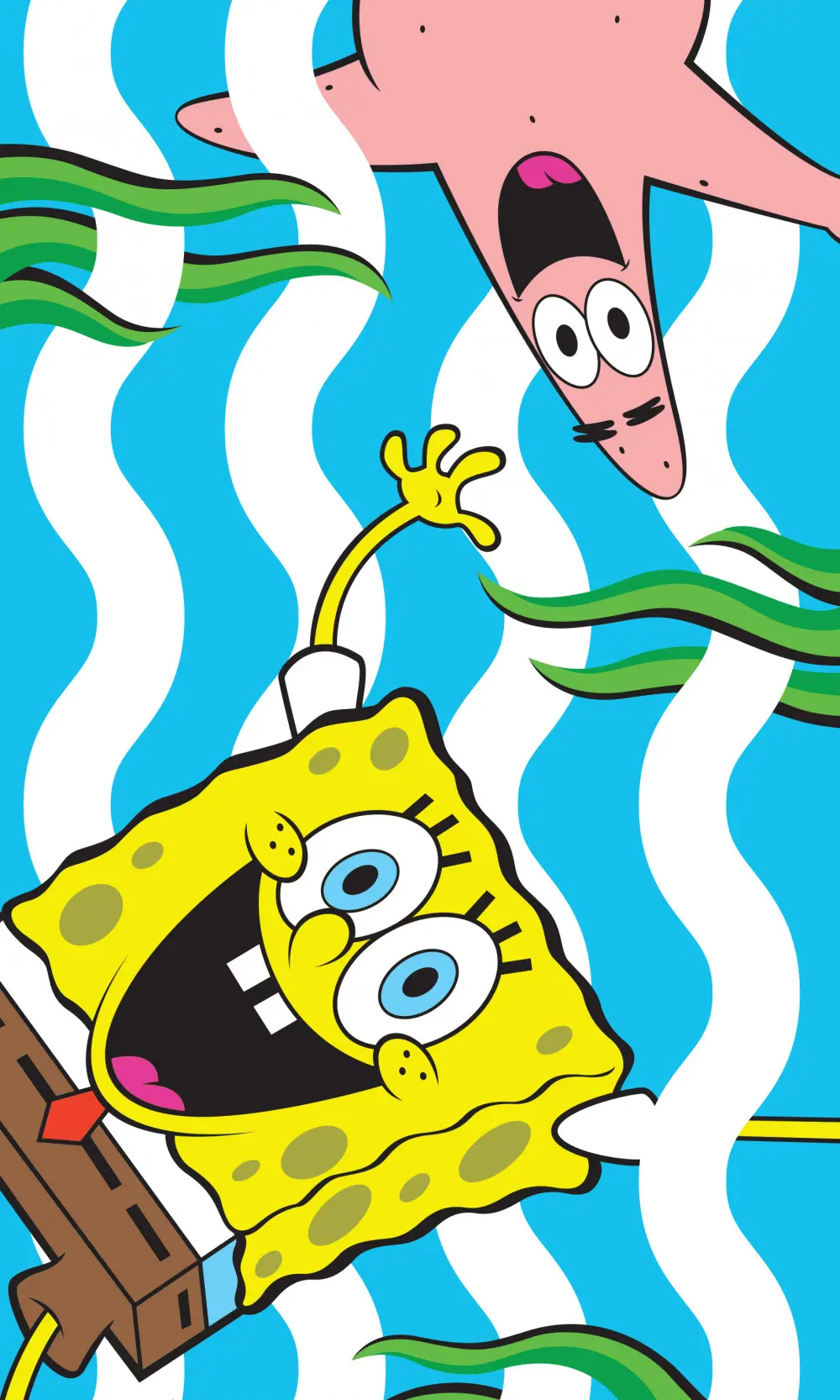 SpongeBob Schwammkopf Handtuch, Gesichtstuch, Handtuch 30*50cm Produktfoto