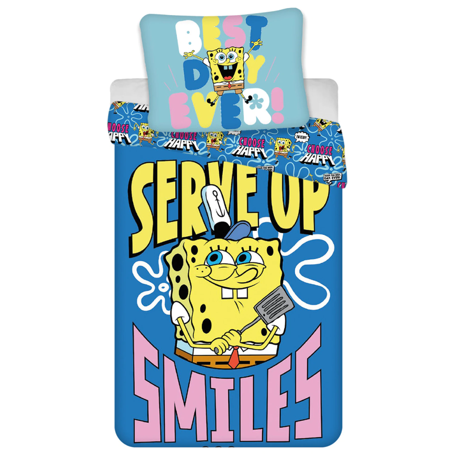SpongeBob Serve Up Bettbezug Produktfoto
