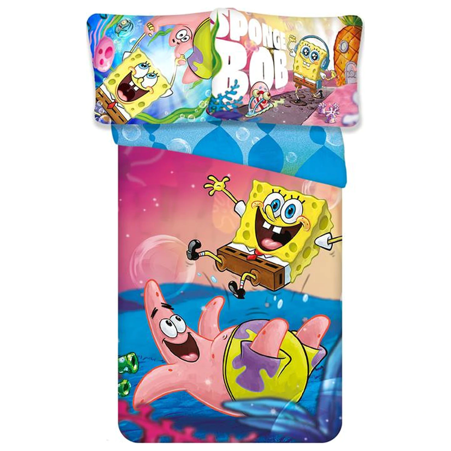 SpongeBob Splash Kinder, Vorschule Bettbezug Produktfoto