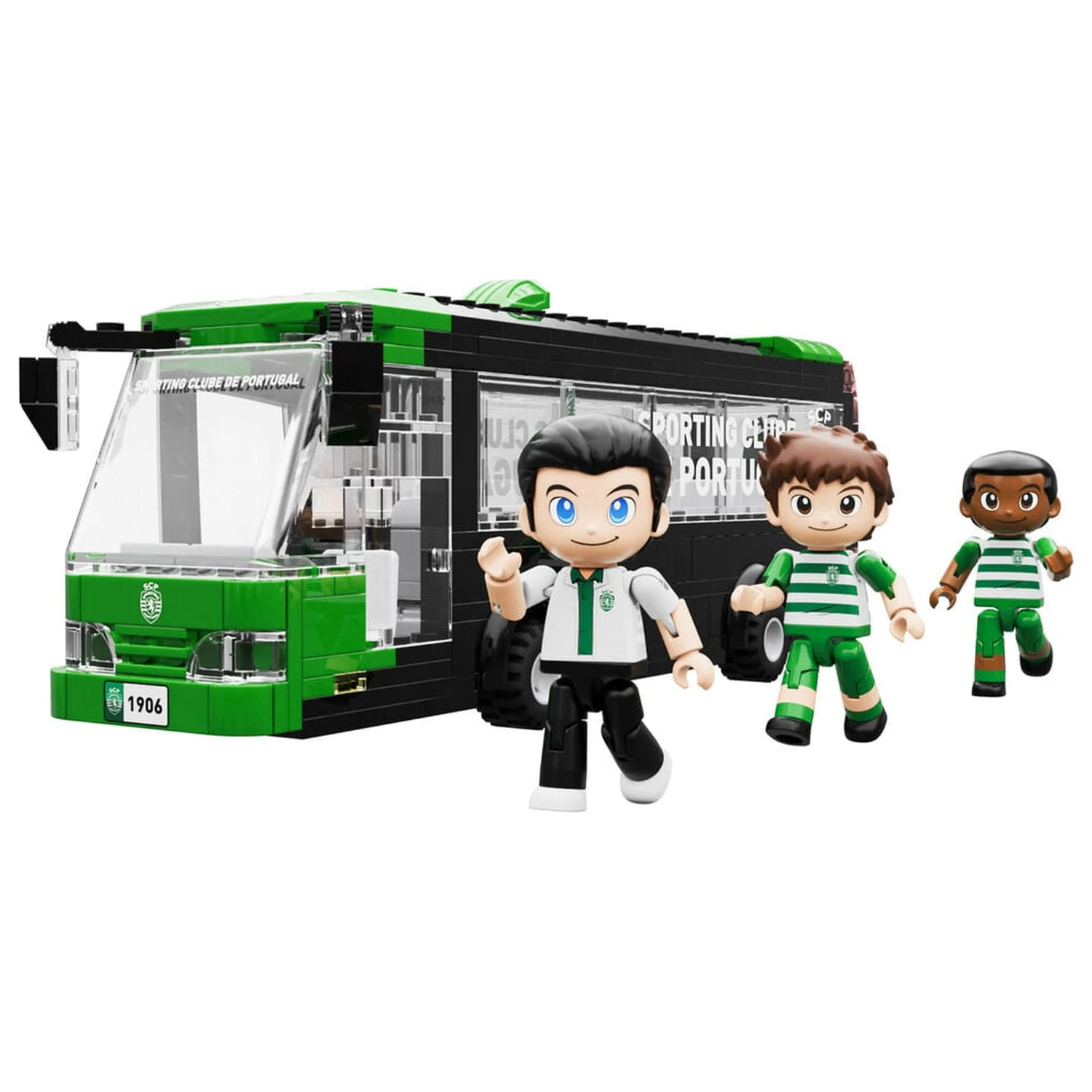 Sporting CP Bus-Set mit Figuren 332 Teile Produktfoto