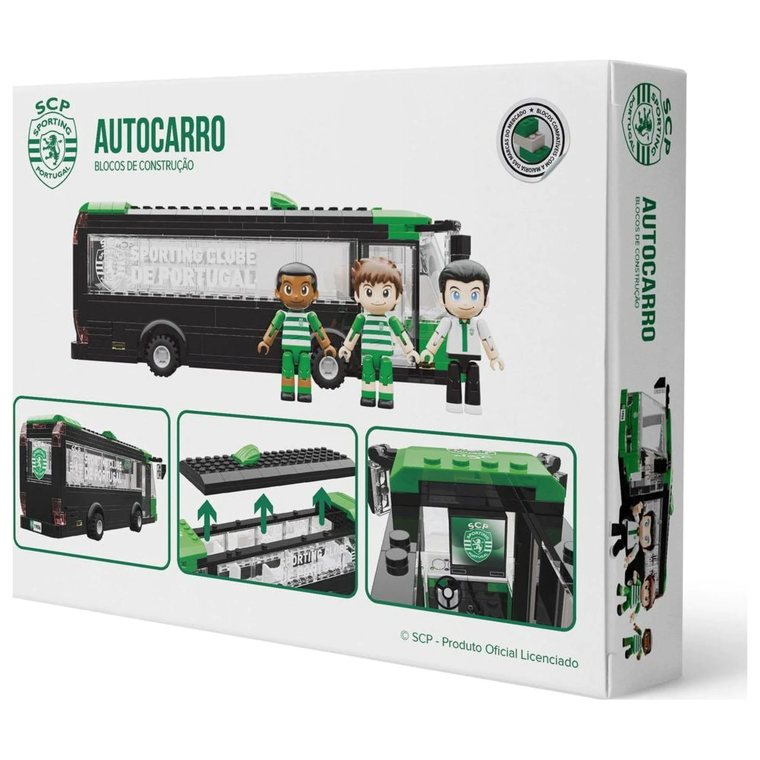 Sporting CP Bus-Set mit Figuren 332 Teile Produktfoto