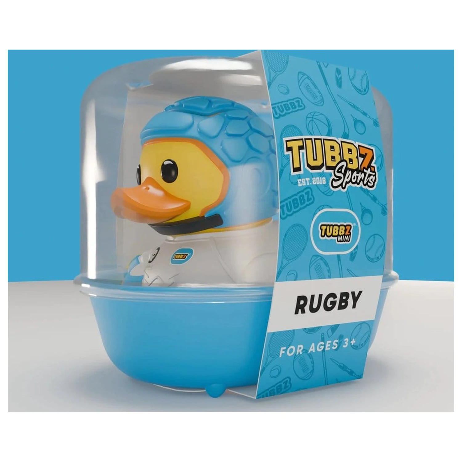 Sports Tubbz Mini PVC Figur Rugby 5 cm Produktfoto