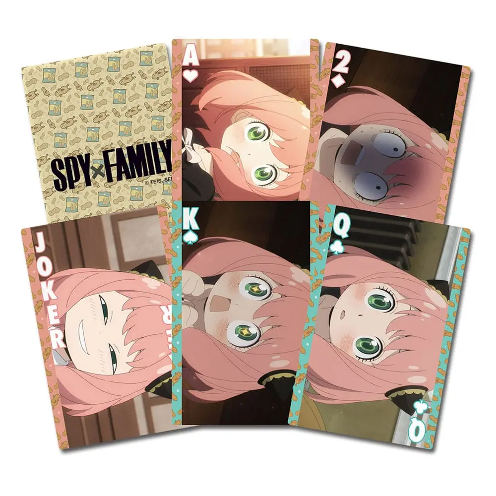 Spy x Family Spielkarten Anya Facial Expressions termékfotó