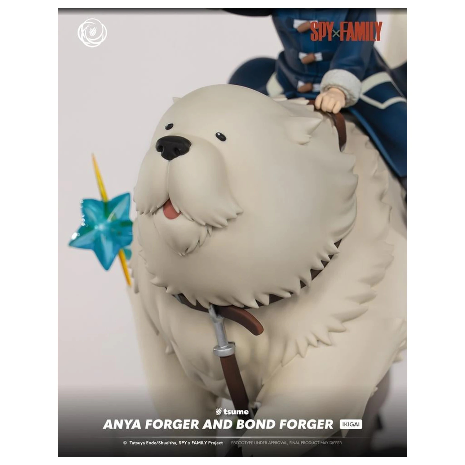 Spy x Family Anya Forger & Bond Statue Ikigai 1/6 von Tsume 32 cm Produktfoto