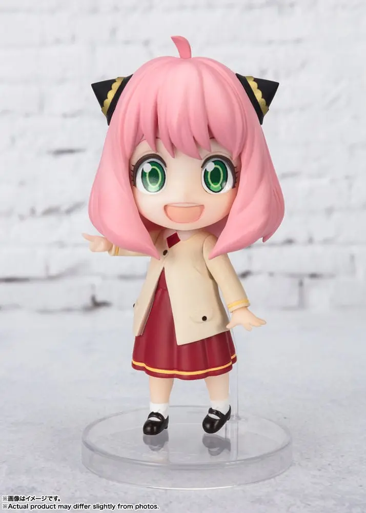 Spy x Family Figuarts mini Actionfigur Anya Forger (Odekeke Outfit) 8 cm Produktfoto