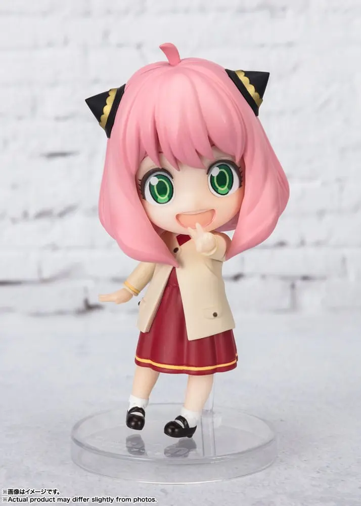 Spy x Family Figuarts mini Actionfigur Anya Forger (Odekeke Outfit) 8 cm Produktfoto