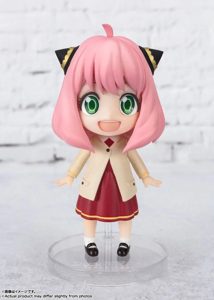 Spy x Family Figuarts mini Actionfigur Anya Forger (Odekeke Outfit) 8 cm Produktfoto