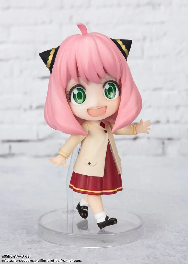 Spy x Family Figuarts mini Actionfigur Anya Forger (Odekeke Outfit) 8 cm Produktfoto