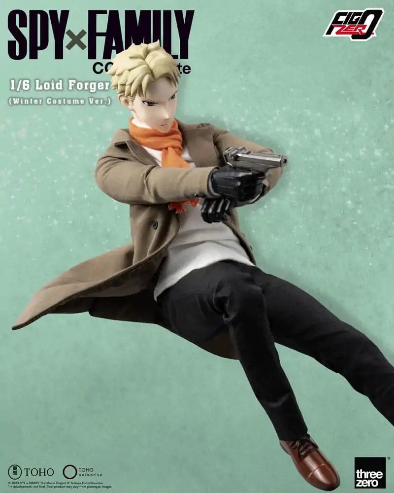Spy x Family FigZero Actionfigur 1/6 Loid Forger (Winter Costume Ver.) 31 cm Produktfoto