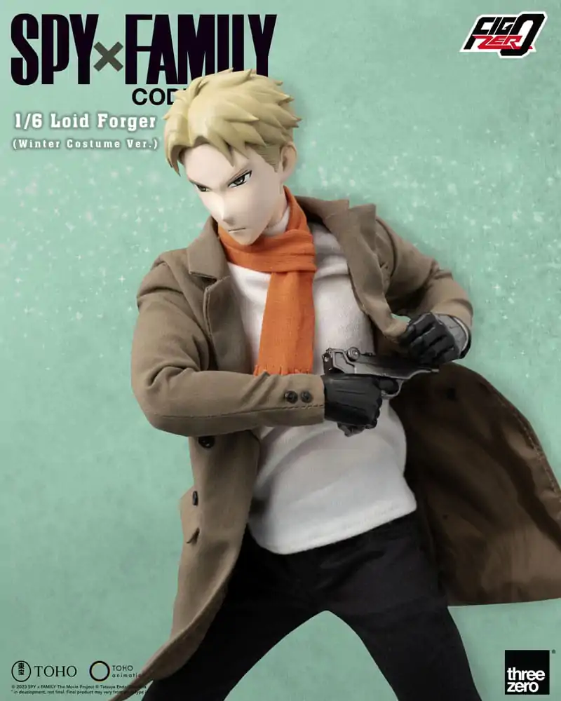 Spy x Family FigZero Actionfigur 1/6 Loid Forger (Winter Costume Ver.) 31 cm Produktfoto