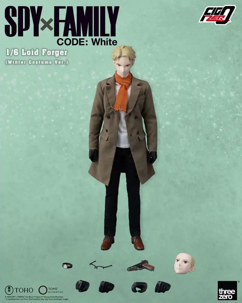 Spy x Family FigZero Actionfigur 1/6 Loid Forger (Winter Costume Ver.) 31 cm Produktfoto