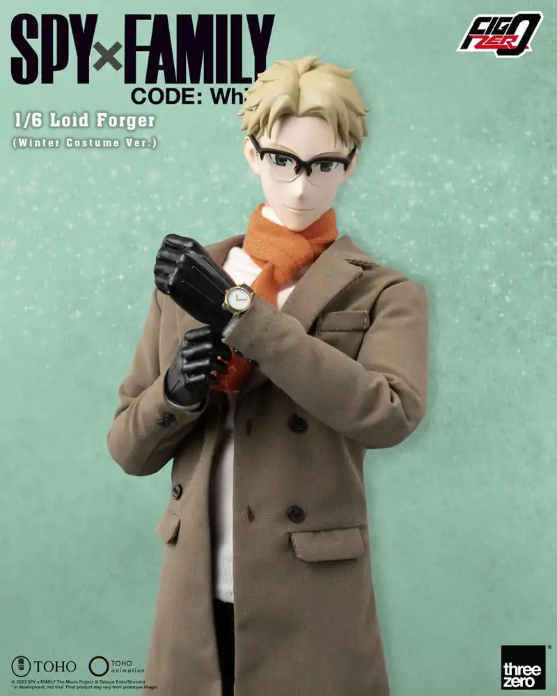 Spy x Family FigZero Actionfigur 1/6 Loid Forger (Winter Costume Ver.) 31 cm Produktfoto