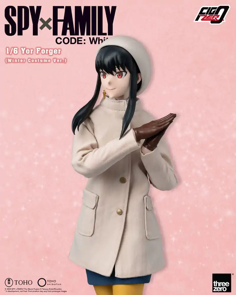 Spy x Family FigZero Actionfigur 1/6 Yor Forger (Winter Costume Ver.) 28 cm Produktfoto