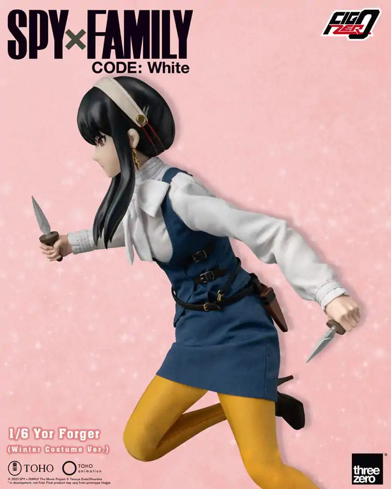 Spy x Family FigZero Actionfigur 1/6 Yor Forger (Winter Costume Ver.) 28 cm Produktfoto