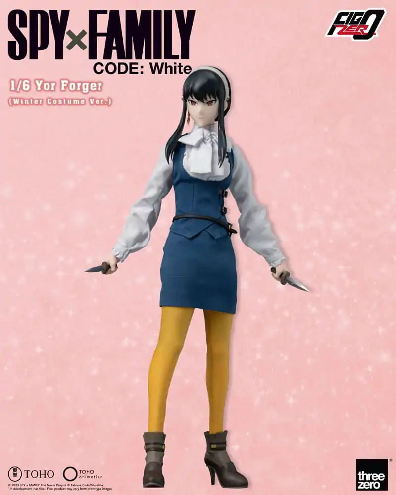 Spy x Family FigZero Actionfigur 1/6 Yor Forger (Winter Costume Ver.) 28 cm Produktfoto