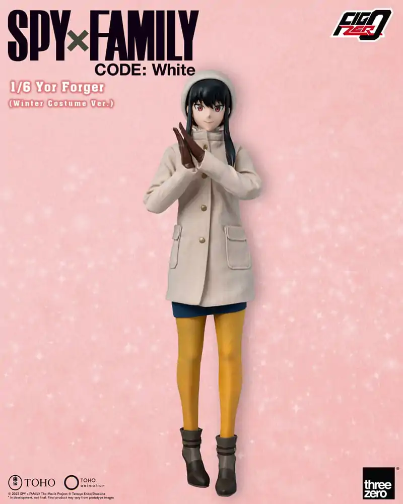 Spy x Family FigZero Actionfigur 1/6 Yor Forger (Winter Costume Ver.) 28 cm Produktfoto