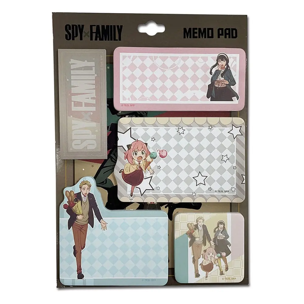 Spy x Family Notizzettel Set Forger Family termékfotó