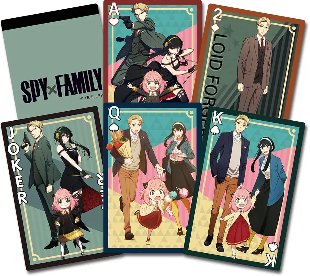 Spy x Family Spielkarten Forger Family termékfotó