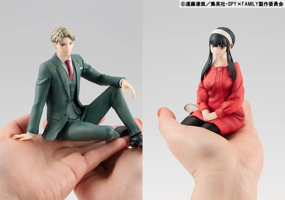 Spy x Family G.E.M. PVC Statuen Palm Size Loid & Yor Special Edition 11 cm Produktfoto