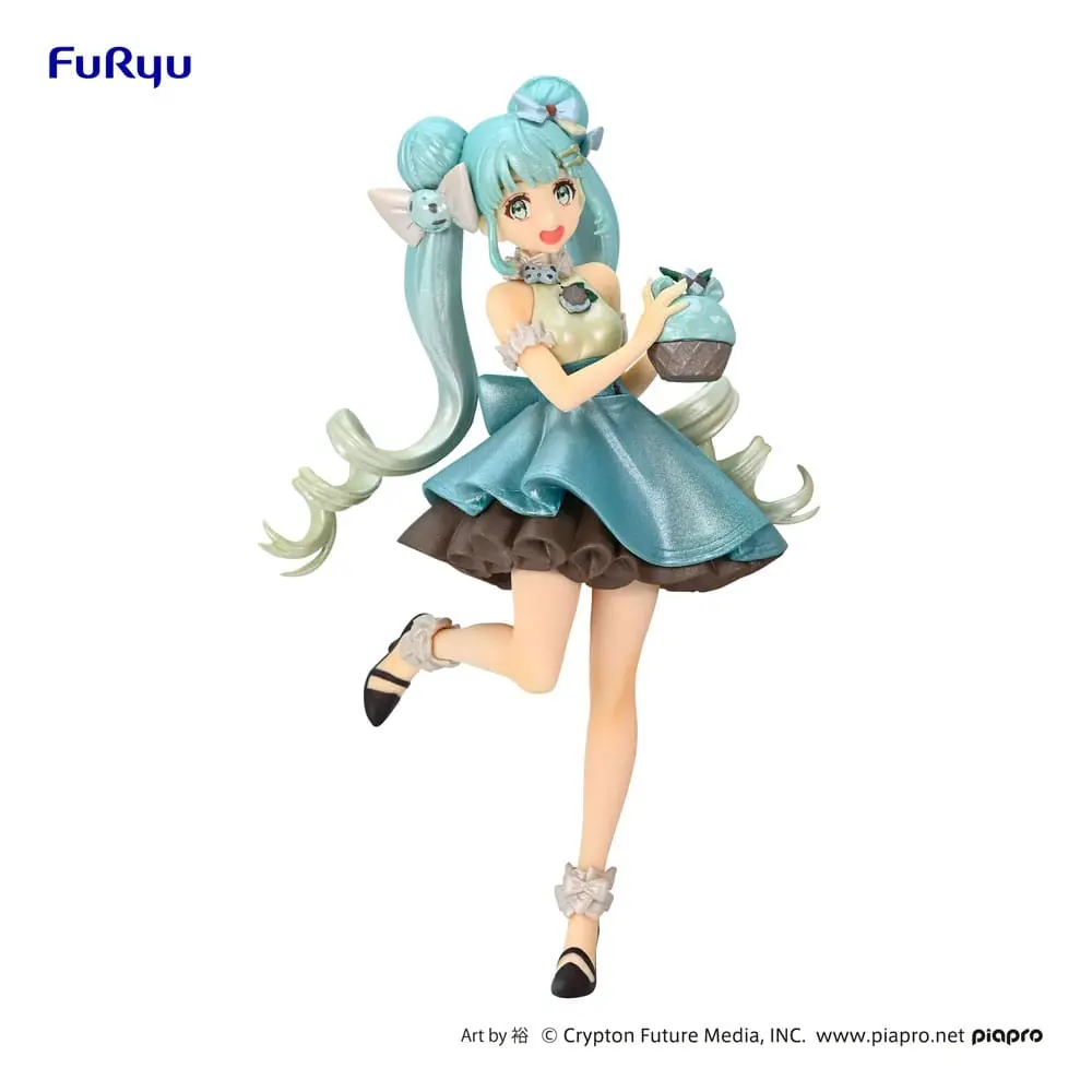 Hatsune Miku PVC Statue Hatsune Miku Chocolate Mint Pearl Color 17 cm termékfotó