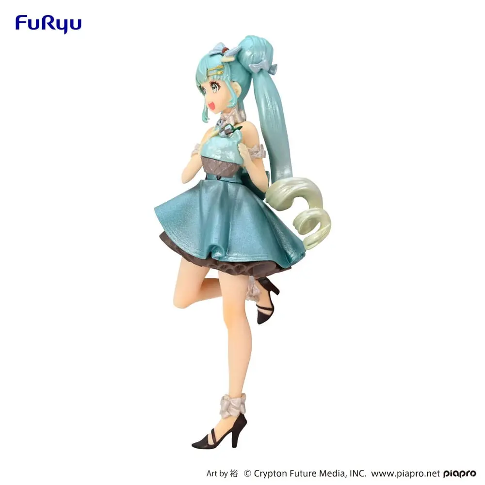 Hatsune Miku PVC Statue Hatsune Miku Chocolate Mint Pearl Color 17 cm termékfotó