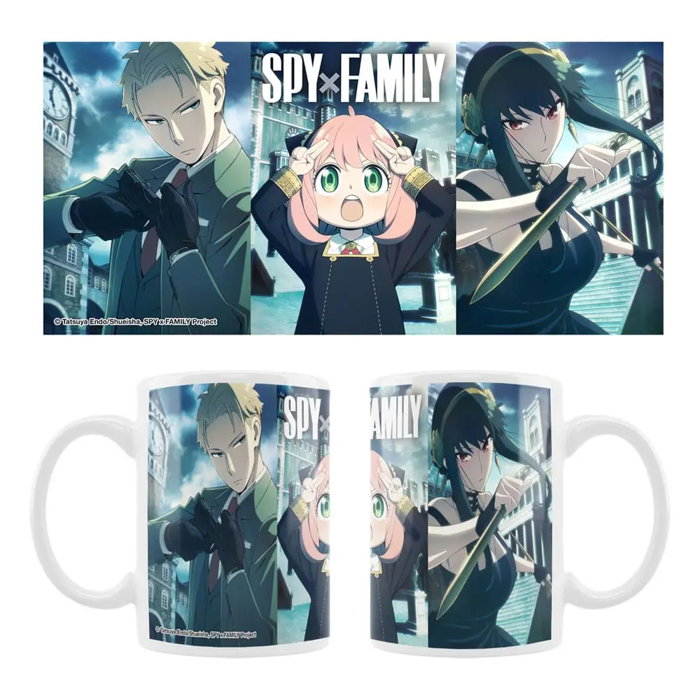 Spy x Family Ceramic Mug Loid & Anya & Yor Tasse termékfotó