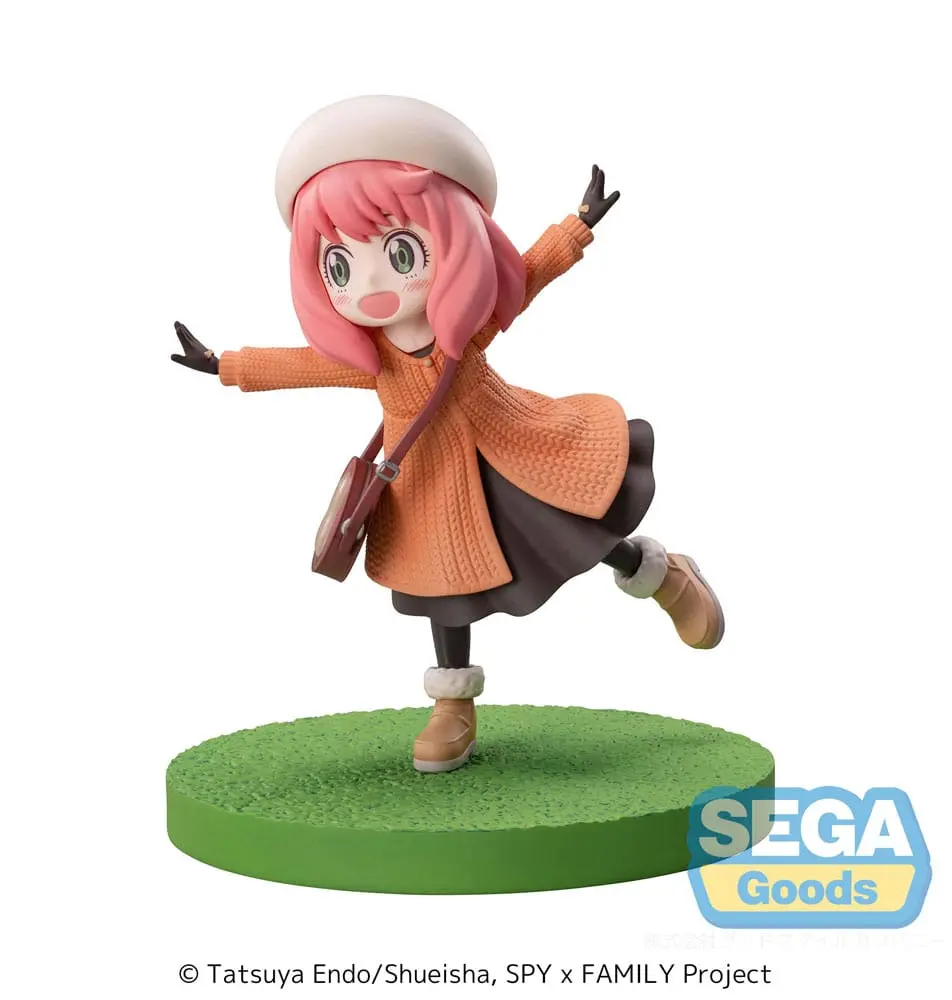 Spy x Family Luminasta PVC Statue Anya Forger Family Ooting 12 cm Produktfoto