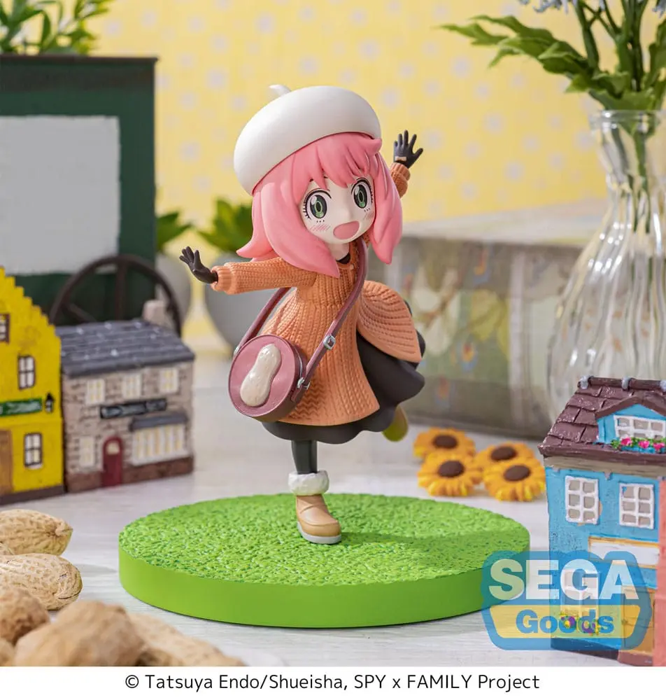 Spy x Family Luminasta PVC Statue Anya Forger Family Ooting 12 cm Produktfoto