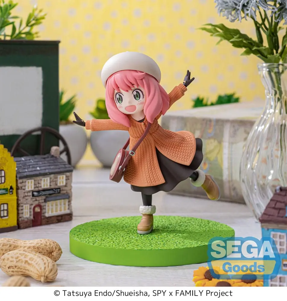 Spy x Family Luminasta PVC Statue Anya Forger Family Ooting 12 cm Produktfoto