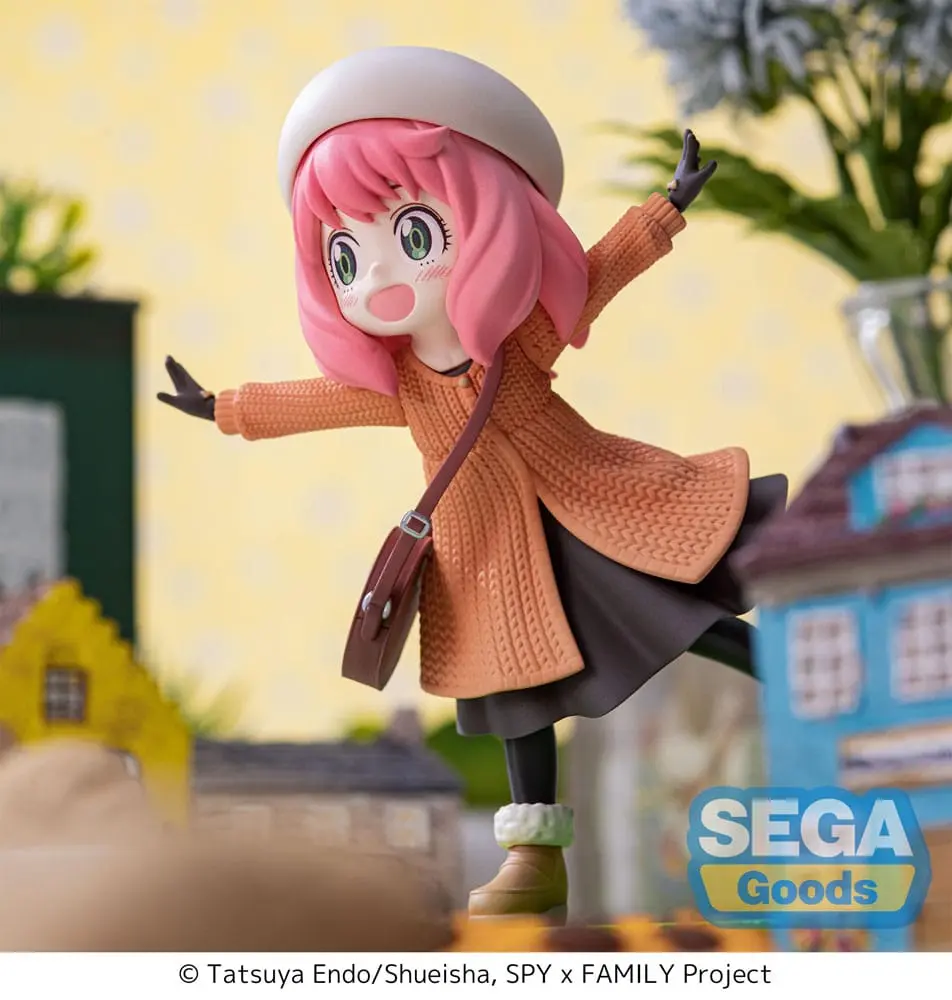 Spy x Family Luminasta PVC Statue Anya Forger Family Ooting 12 cm Produktfoto