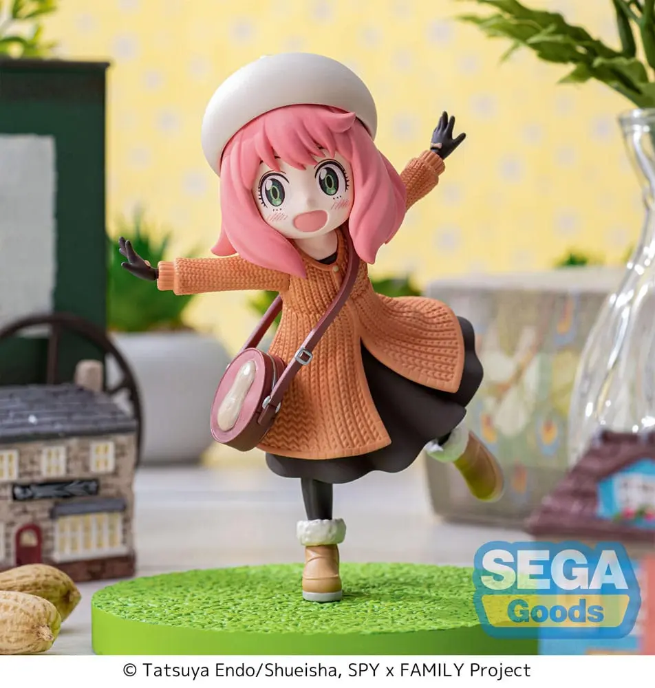 Spy x Family Luminasta PVC Statue Anya Forger Family Ooting 12 cm Produktfoto