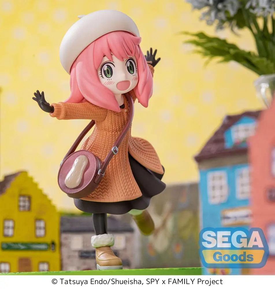 Spy x Family Luminasta PVC Statue Anya Forger Family Ooting 12 cm Produktfoto