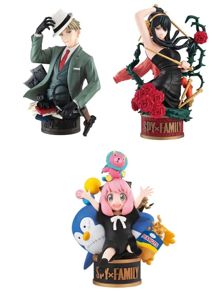 Spy x Family Petitrama EX Series Sammelfiguren 3er-Pack Set 9 cm Produktfoto