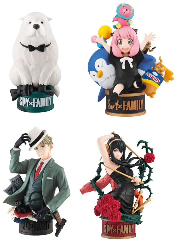 Spy x Family Pettitrama EX Series Sammelfiguren 4er-Pack Set 9 cm termékfotó