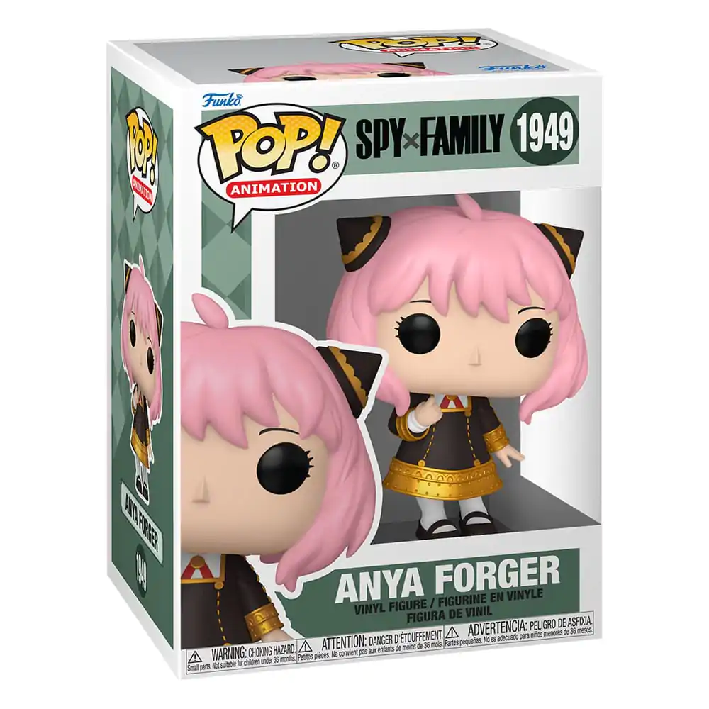 Spy x Family Pop! Animation Vinyl Figur Anya Forger 9 cm Produktfoto