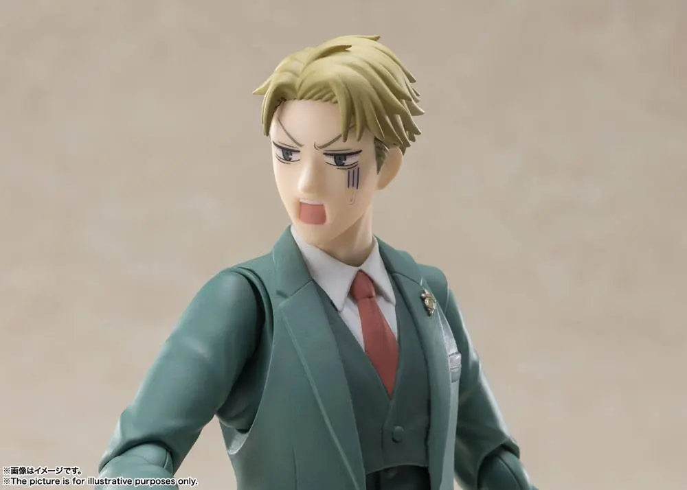 Spy x Family S.H. Figuarts Actionfigur Loid Forger 17 cm Produktfoto