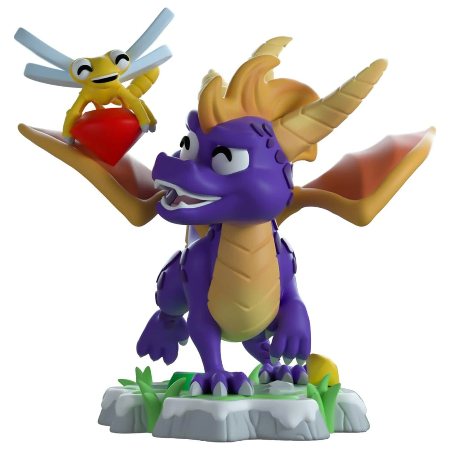 Spyro und Sparx Figur Youtooz 9 cm Produktfoto