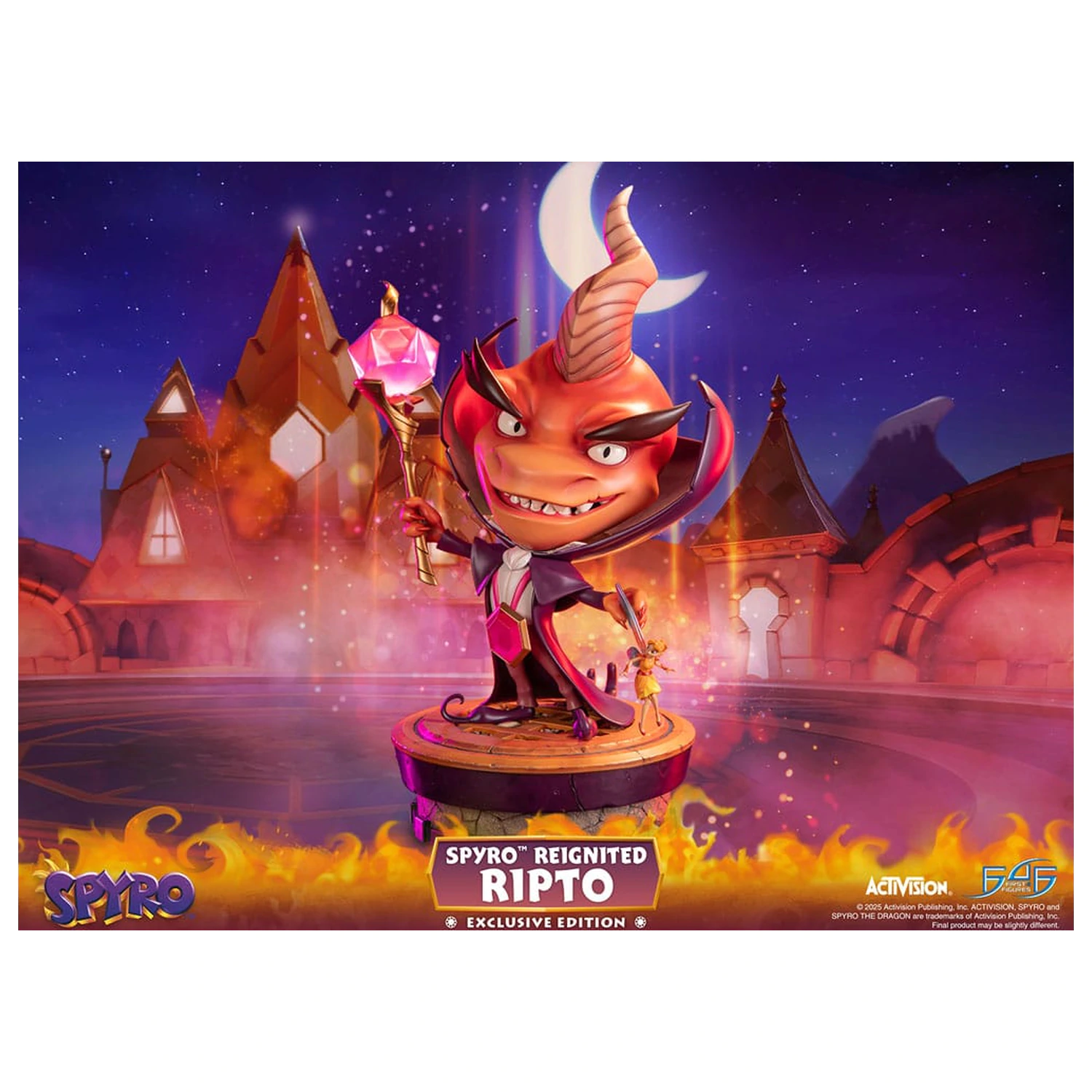 Spyro Reignited Statue Ripto Exclusive Edition 47 cm Produktfoto