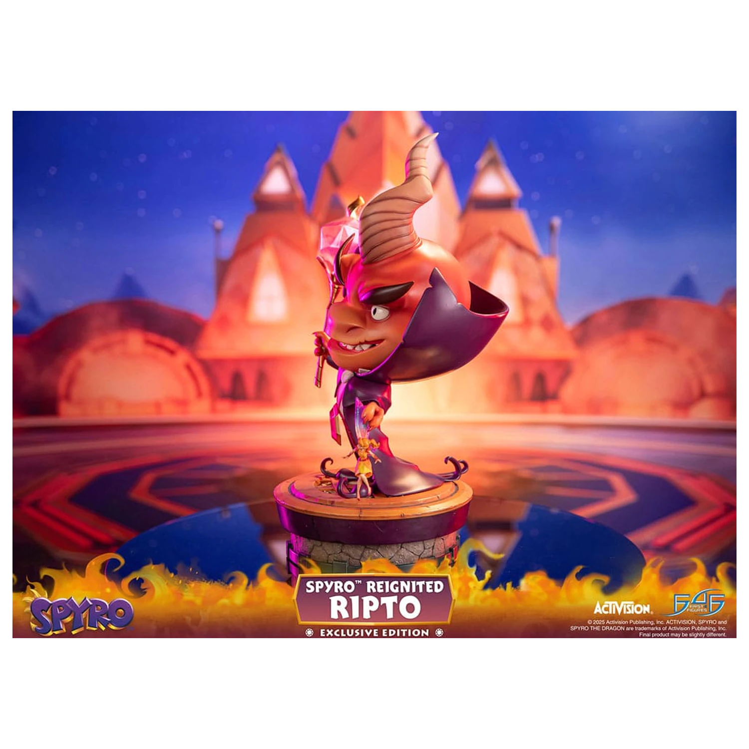 Spyro Reignited Statue Ripto Exclusive Edition 47 cm Produktfoto