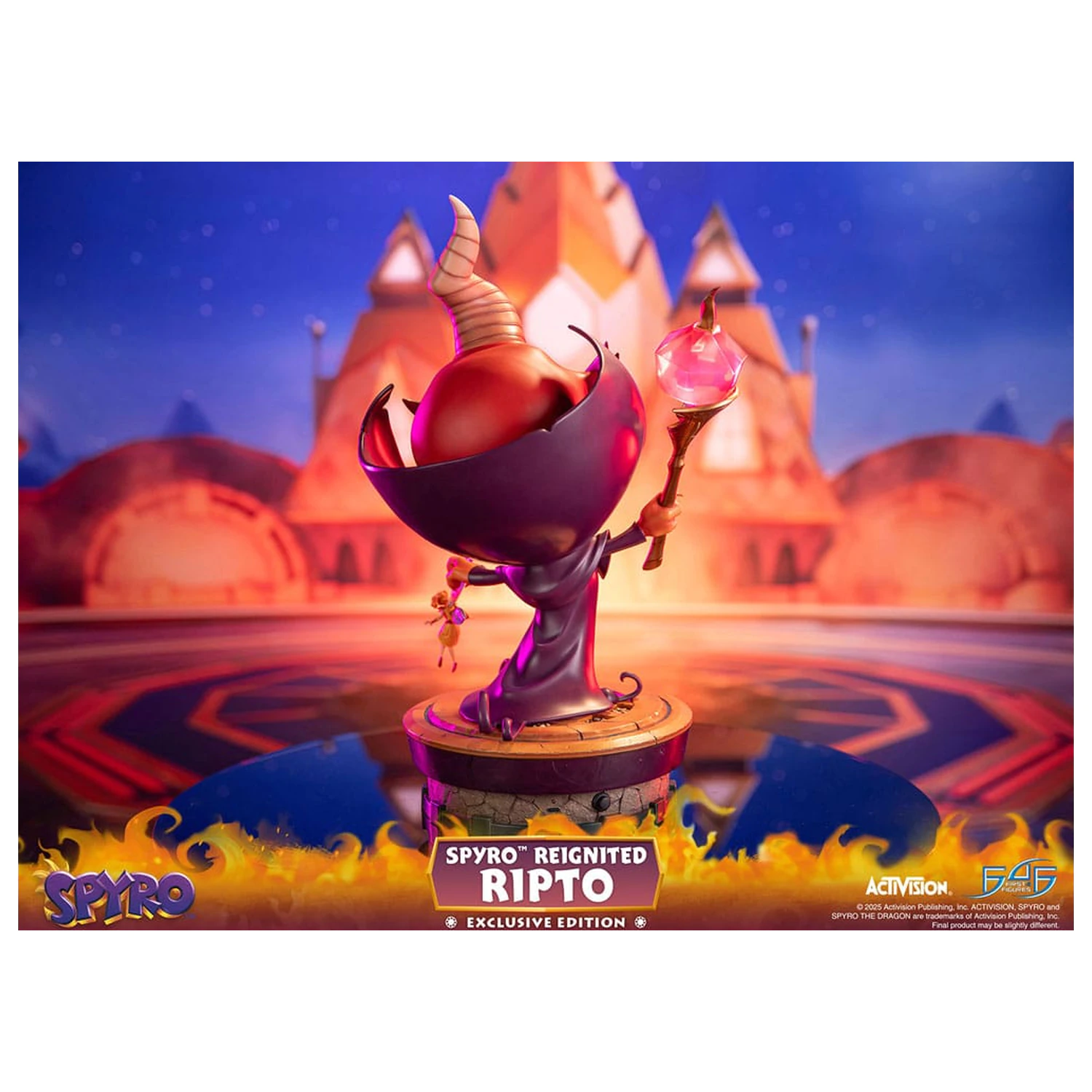 Spyro Reignited Statue Ripto Exclusive Edition 47 cm Produktfoto